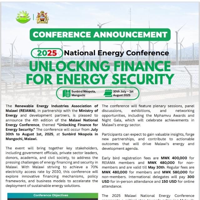 2025 National Energy Conference  Event Banner