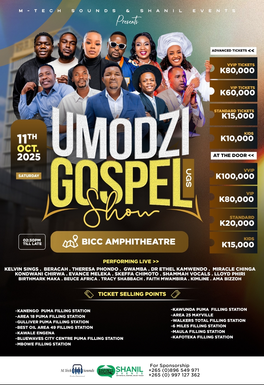 Umodzi Gospel Show  Event Banner