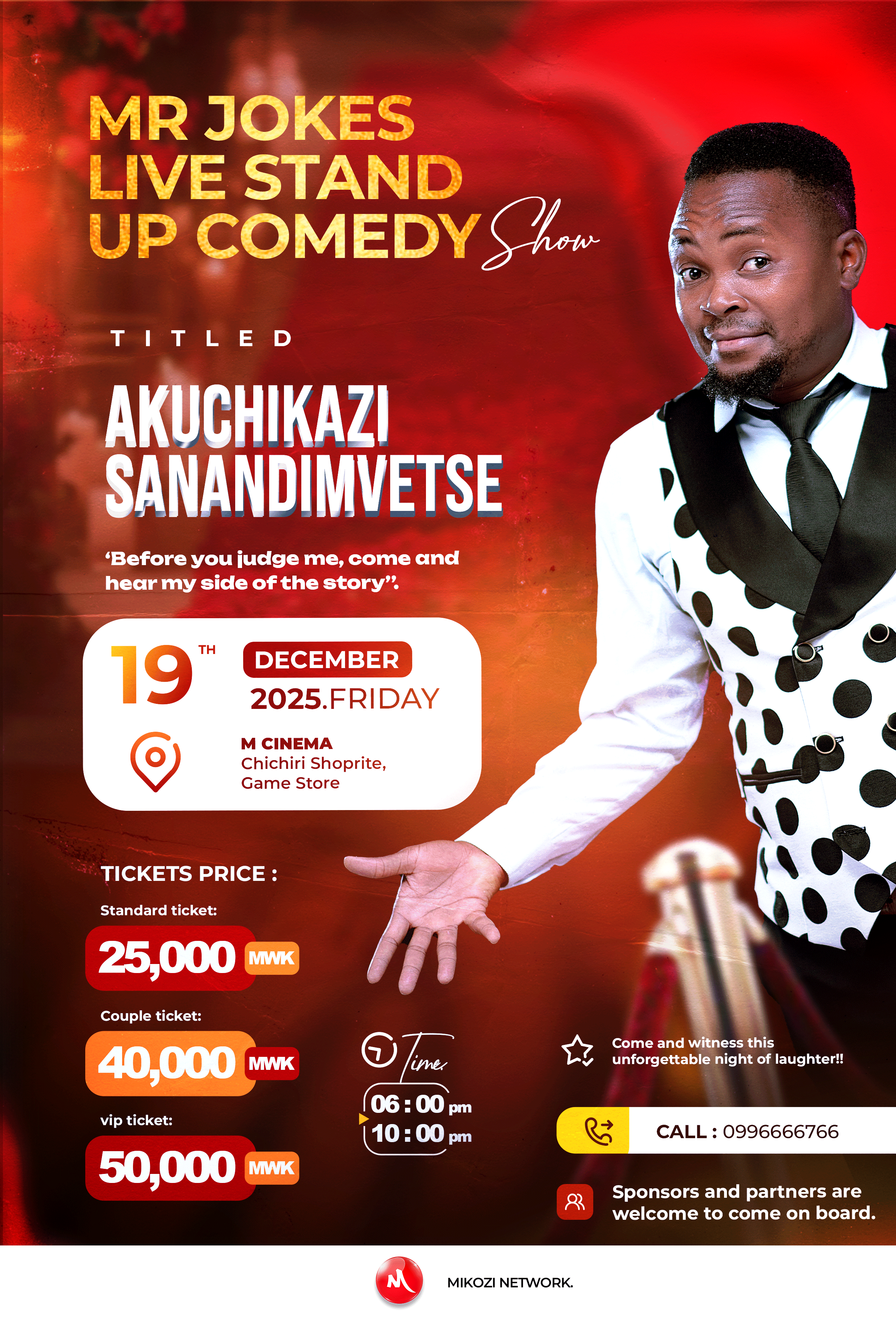 AKUCHIKAZI SANANDIMVETSE Event Banner